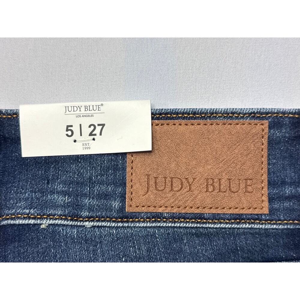NWT Judy Blue Women's High Waist Bootcut Stretch Blue Jeans - Size 5/27 (26x32) - Picture 3 of 8